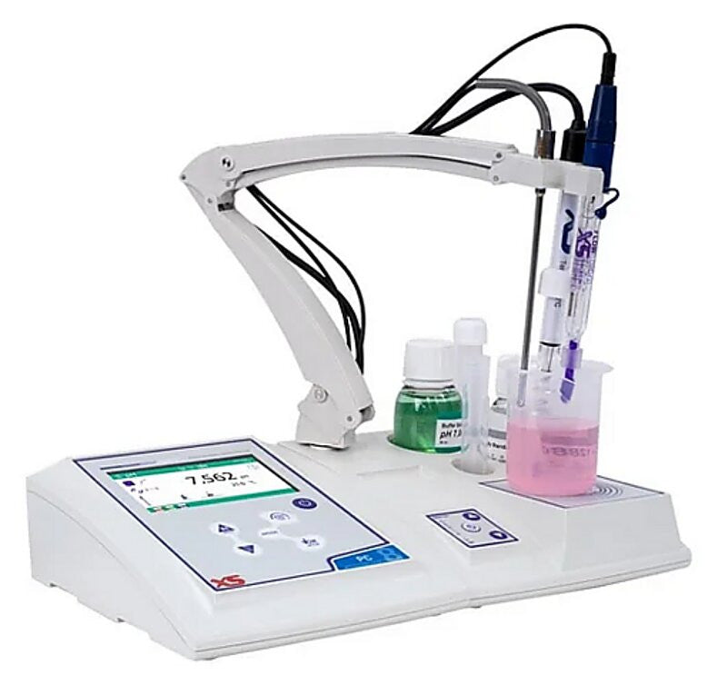 Medidor multiparametrico de Mesa XS4132 PC8 PRO Con electrodo digital y agitador magnetico