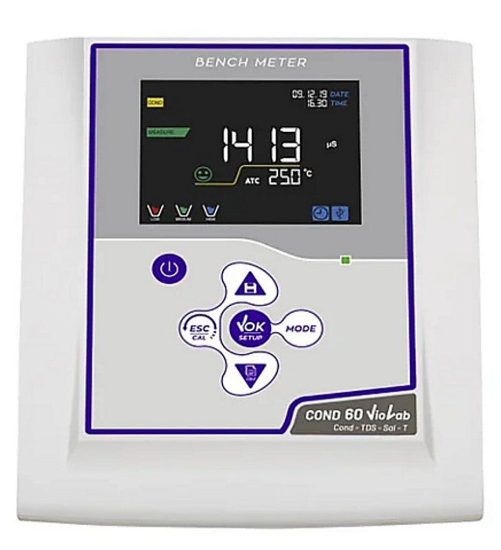 Medidor de conductividad de mesa XS3002 Cond 50 VioLab