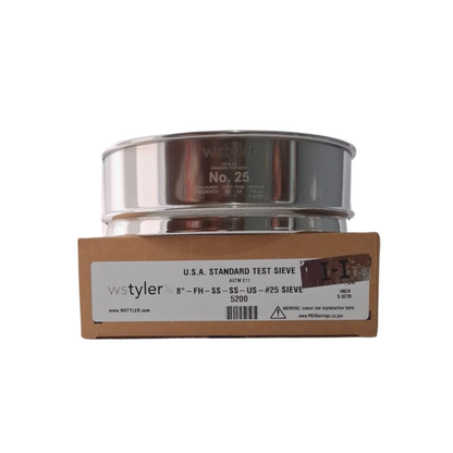 Tamiz malla 50 US STD Tyler 8" Acero Inoxidable