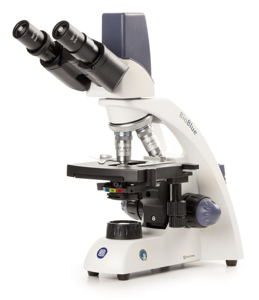 Microscopio Digital Euromex BioBlue, Cámara 5 MP y Óptica 4x-60x Dry