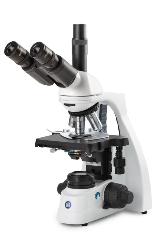 Microscopio Trinocular bScope, Óptica Infinita IOS y Plan 4x-100x BS.1153-PLi