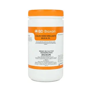 Caldo Verde Brillante Bilis 2% DCM (450g), Confirmación de Coliformes, 211500