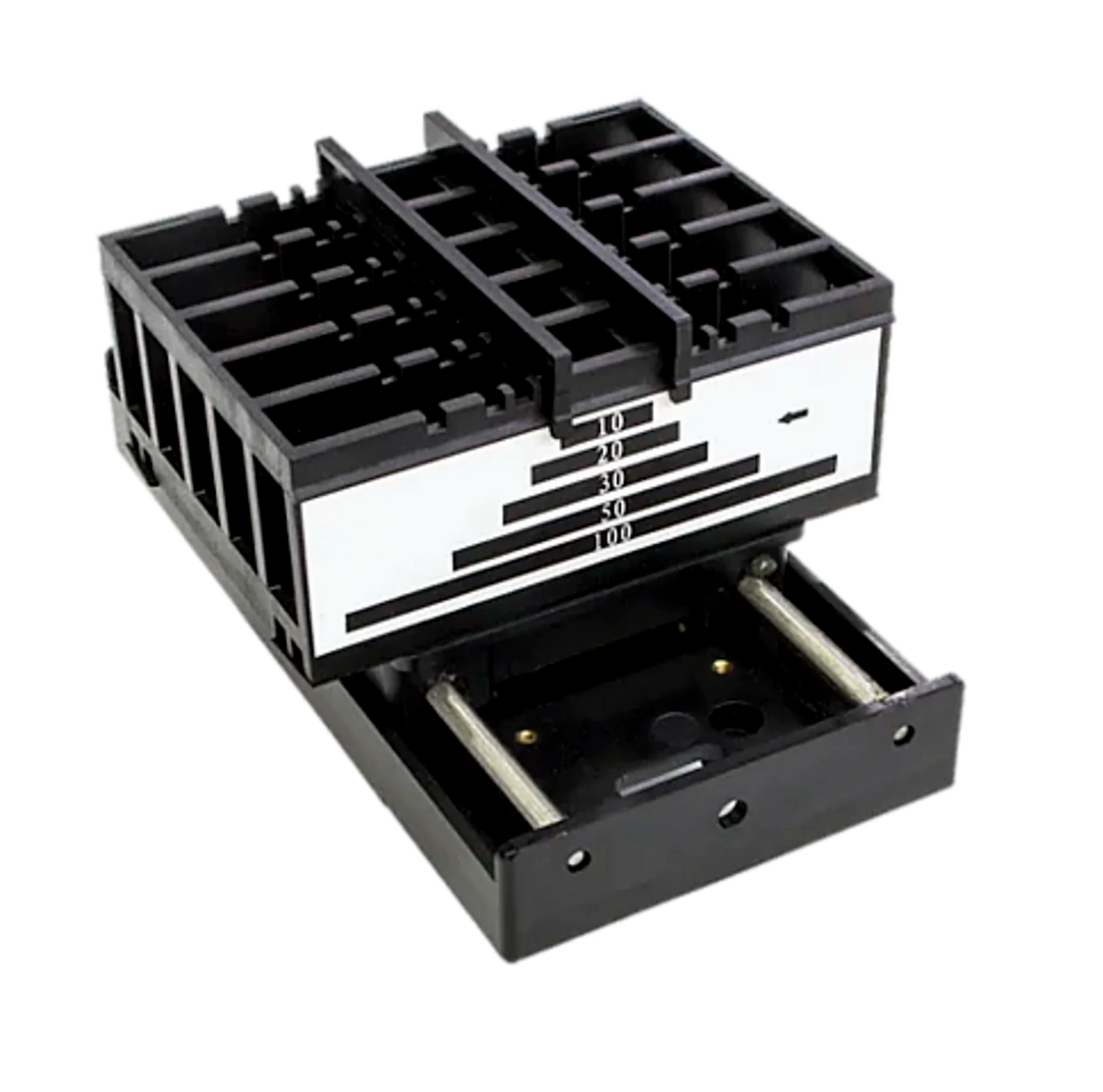 Portaceldas automático de 5 posiciones cubetas de 10x100mm CELL0432
