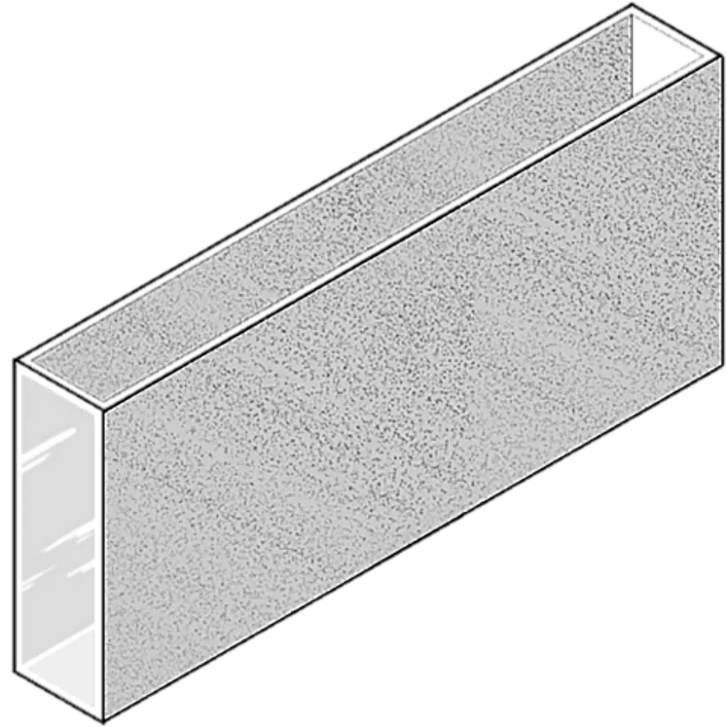 Cubetas de vidrio óptico 100mm set de 4 piezas CUVE0292