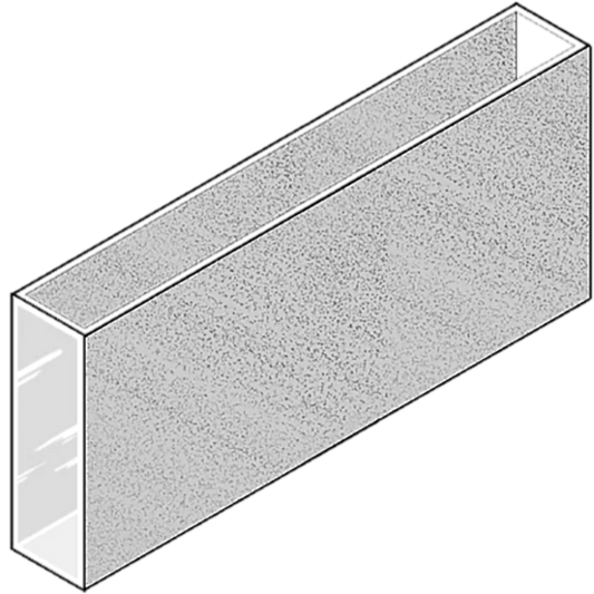 Cubetas de vidrio óptico 100mm set de 4 piezas CUVE0292