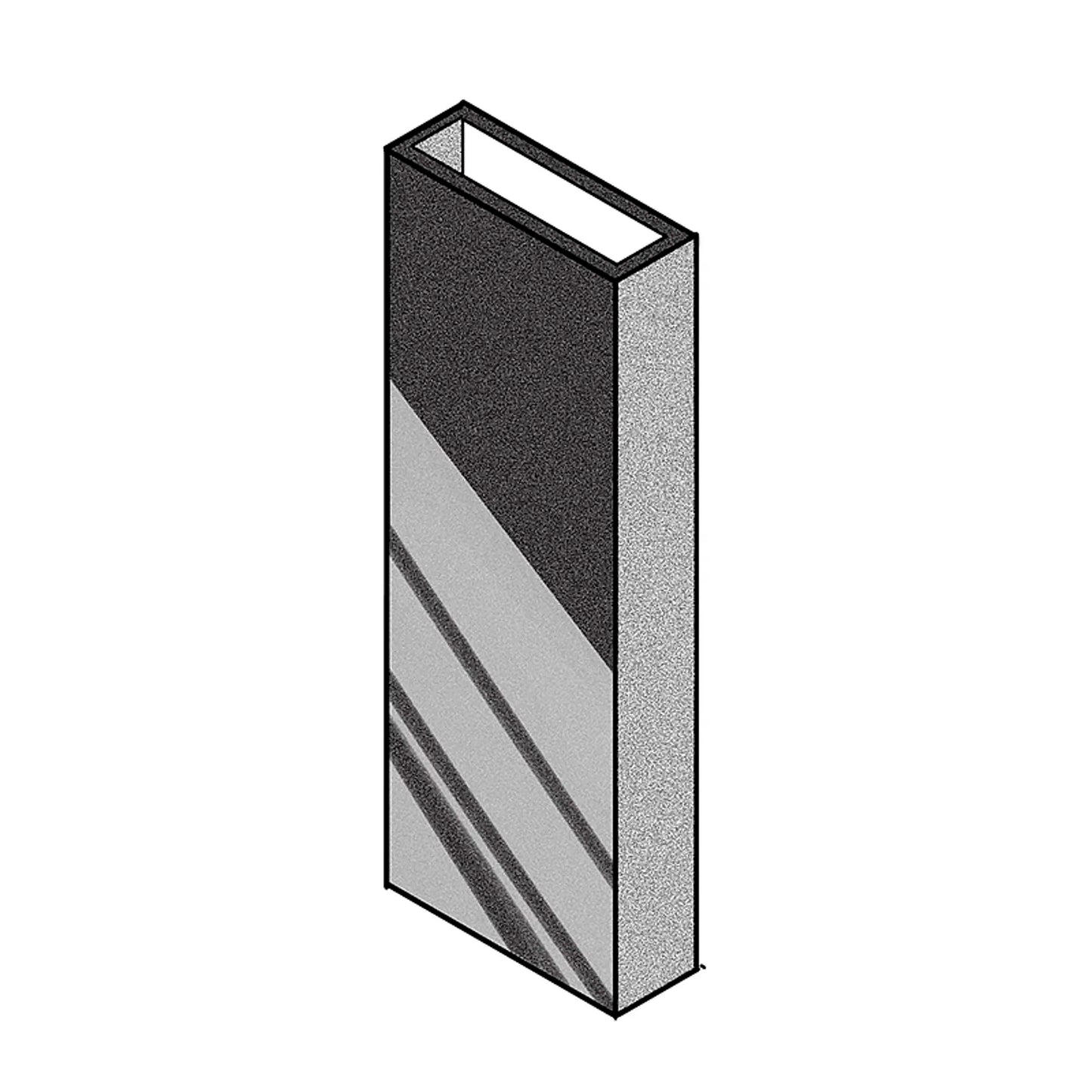 Cubeta de vidrio óptico 2mm set de 2 piezas CUVE1172
