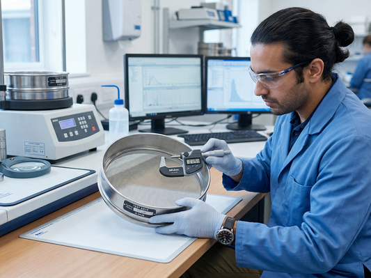 Calibracion de mallas y cribas ASTM