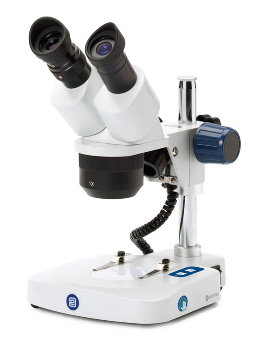 Microscopio Estereoscopio Euromex EduBlue, 10x y 30x Inalámbrico ED.1302-P