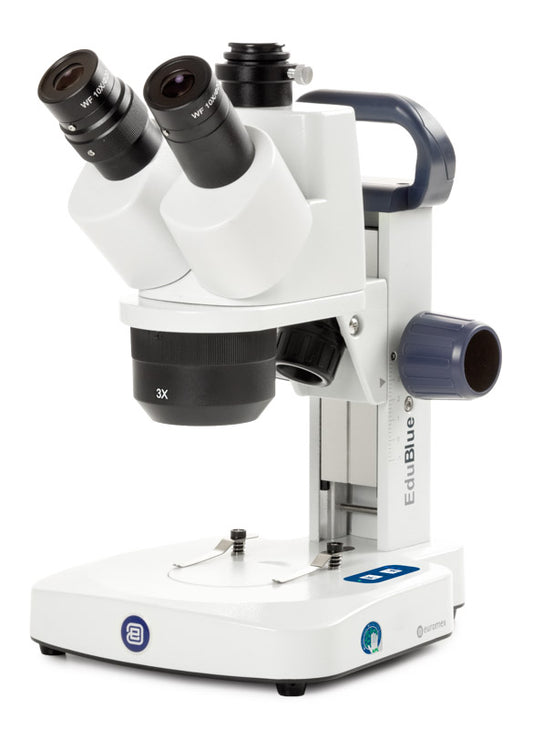 Microscopio Estereoscopio Trinocular EduBlue, 10x-30x Inalámbrico ED.1303-S