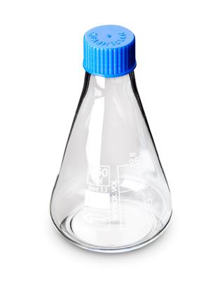 Matraz Erlenmeyer con tapa rosacada 1000 ml de vidrio 075.202.06