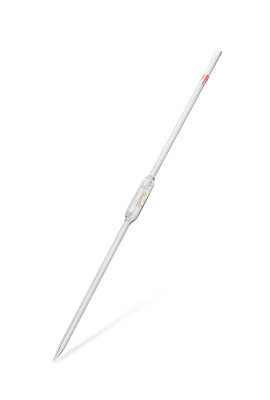 Pipeta volumétrica 5 ml clase B blanca de precisión 122.422.03