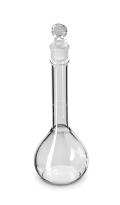 Matraz volumétrico clase A 500 ml con tapón de vidrio preciso 131.234.09