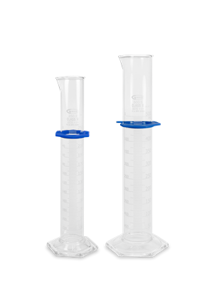 Probeta graduada 250 ml clase A doble escala y protección 139.453.05A