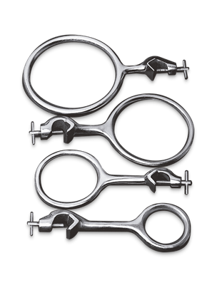 Anillo para soporte con pinza Fe/Cr de 72 mm 393.303.07