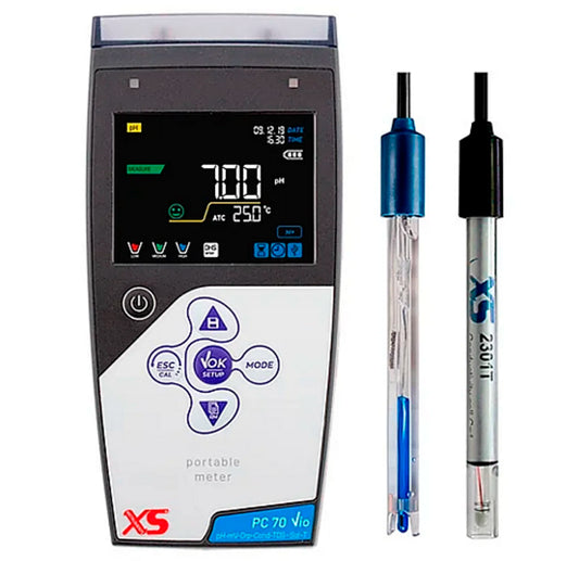 Medidor Multiparametrico PC70 Vio pH/mV/CE/Salinidad/TDS/Temp XS0812