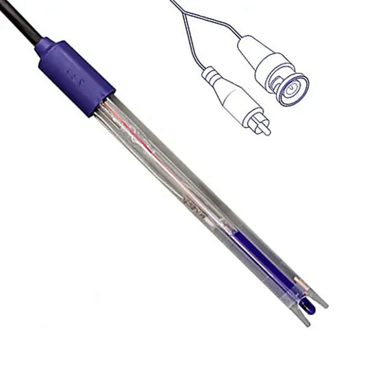 Electrodo de ph 201T con sensor de temperatura NTC y BNC de 0-14 ph XS2002
