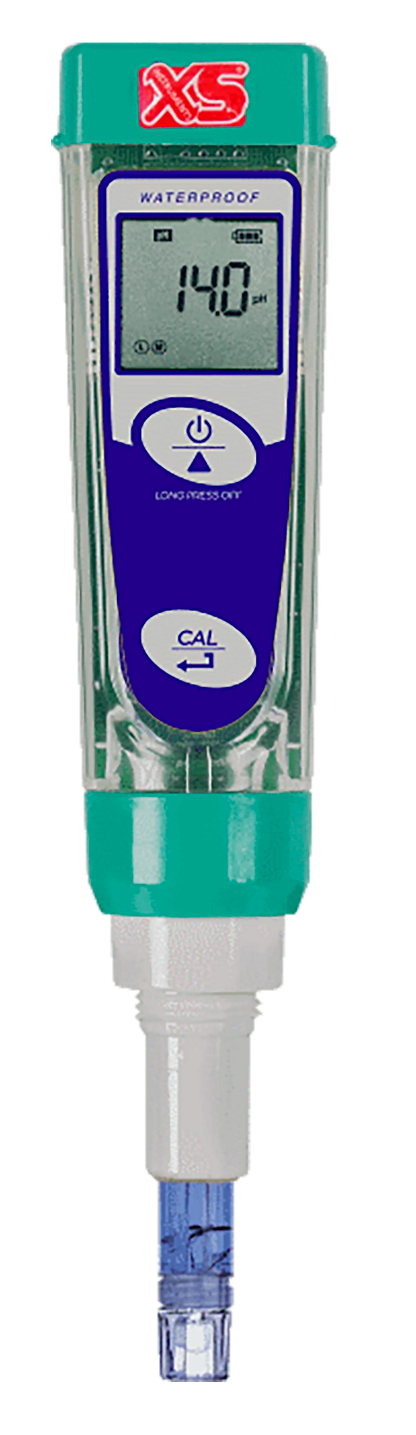 Medidor de pH de bolsillo XS4003 pH1 Tester Ecopack ATC