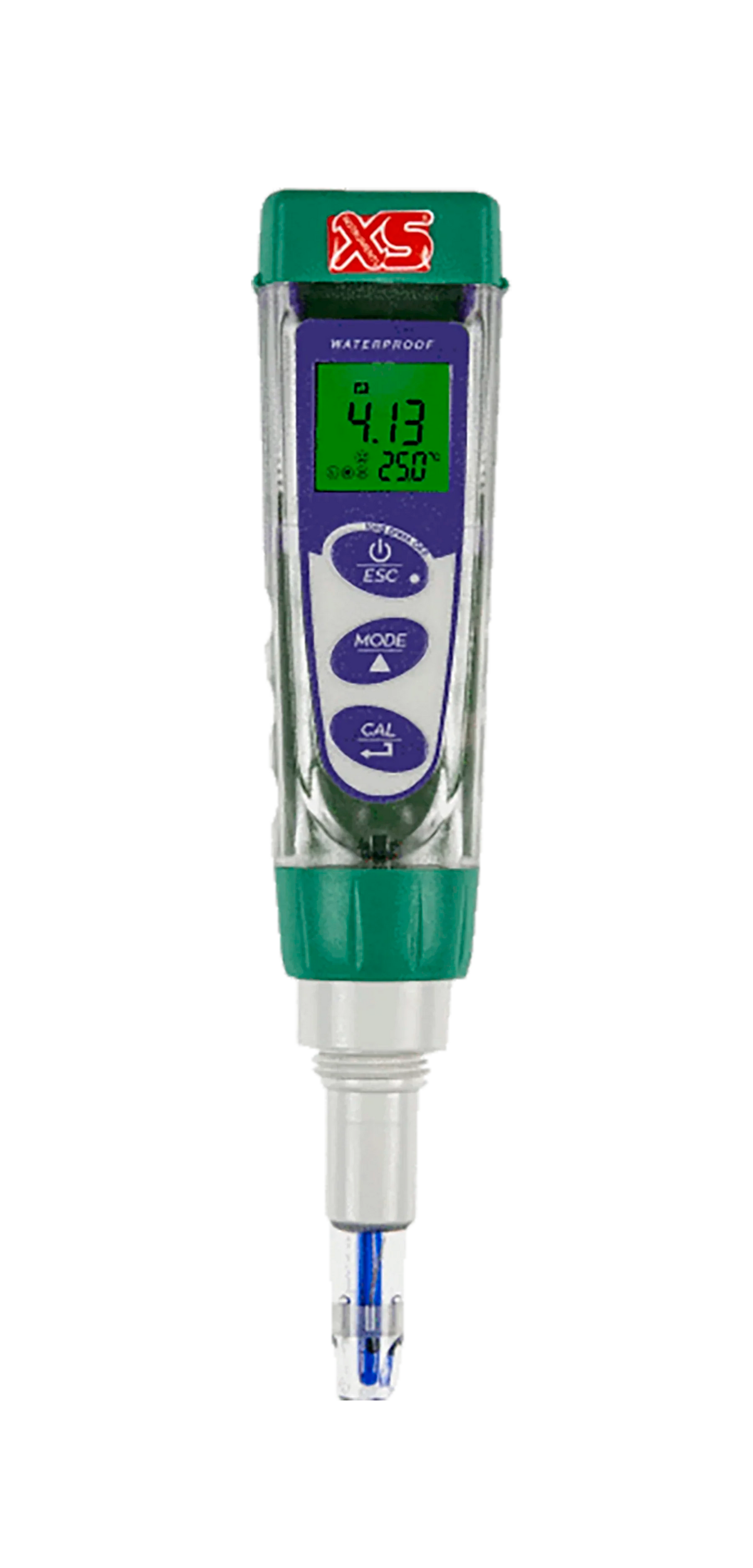 Medidor de pH/mV/Temp de bolsillo XS4053 pH5 Tester Ecopack con ATC