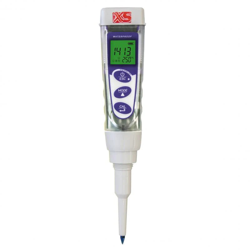 Medidor de pH/mV/Temp de bolsillo XS4123 pH5 Tester Food Ecopack con ATC