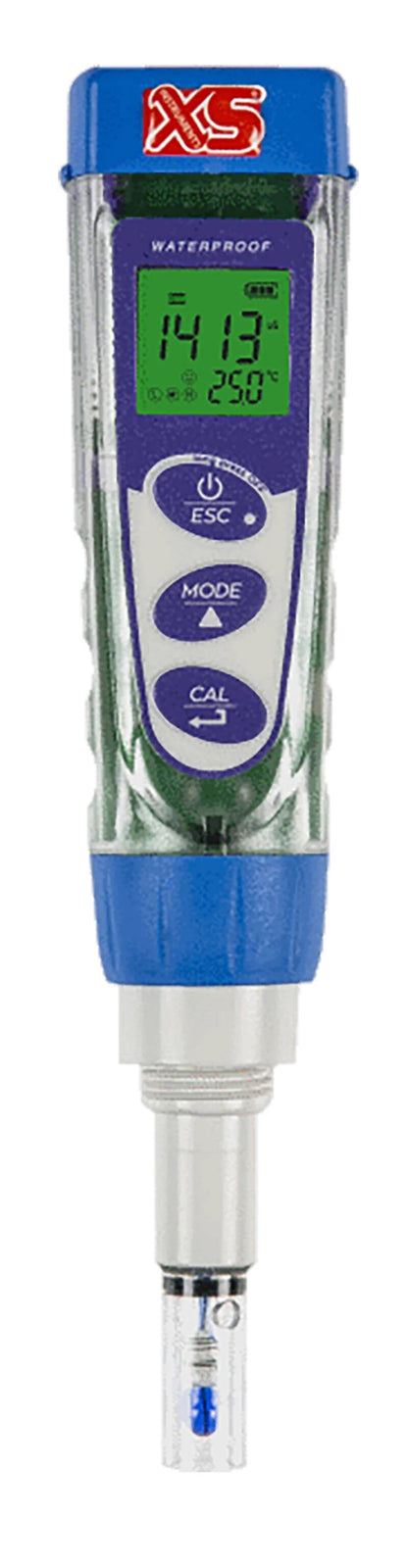 Medidor de pH/mV/CE/TDS/Salinidad/Temp PC5 Tester Ecopack XS4253