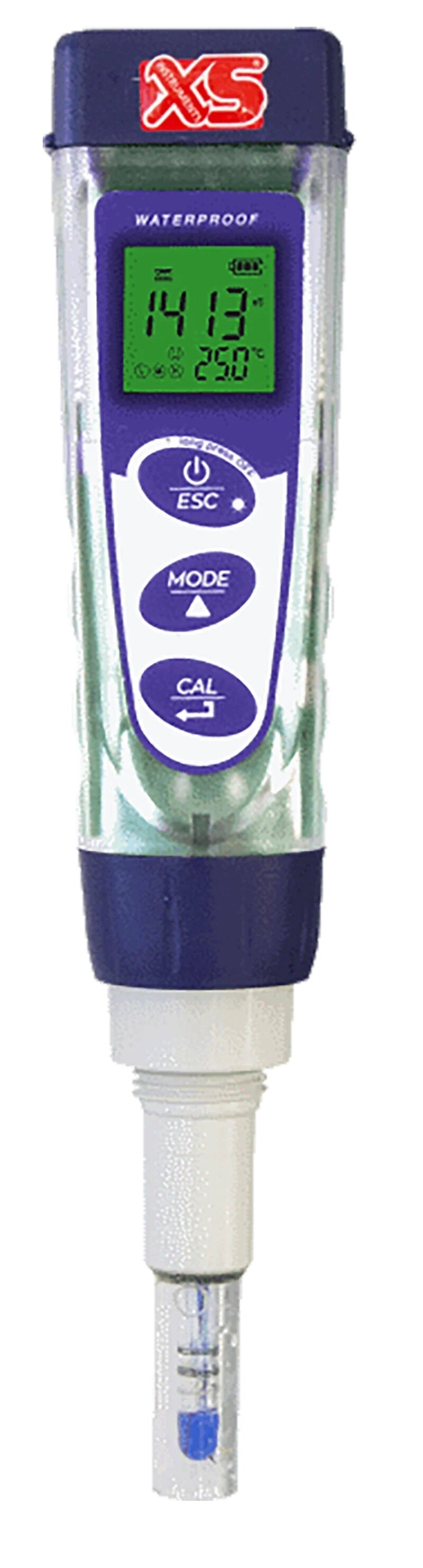 Medidor de pH/Redox/CE/TDS/Salinidad/Temp PC6 Tester Ecopack XS4293