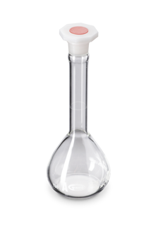 Matraz volumétrico clase A 10 ml con tapón PE alta precisoón 134.232.02