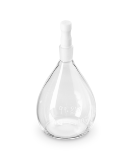 Picnómetro Gay-Lussac 10 ml clase A con tapón PTFE 268.237.01