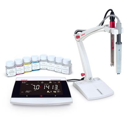 Medidor de pH y conductividad AB33M1-F de mesa con electrodos 30589825